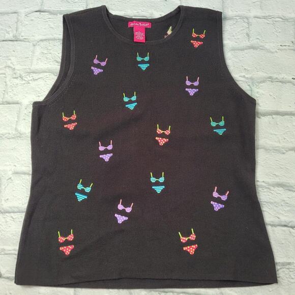 Sleeveless bikini sweater by alexandra - Picture 1 of 4